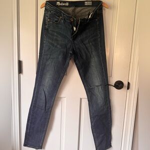 Madewell skinny skinny jean 29x32